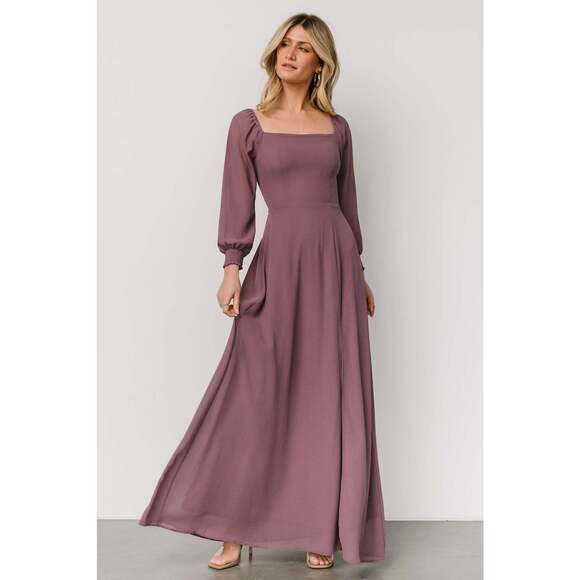 Baltic Born Dresses & Skirts - Baltic Born Giselle Maxi Dress | Vintage Plum Size SS